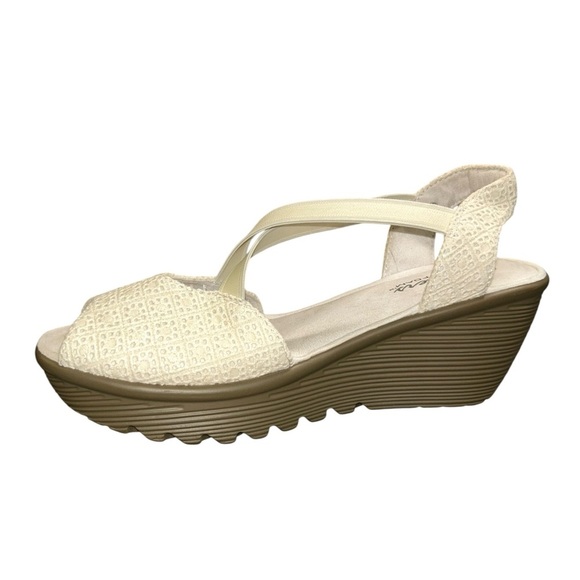 Skechers Parallel Piazza Wedge Sandals
Women’s Size 7 | Beige | Slingback - Picture 2 of 10